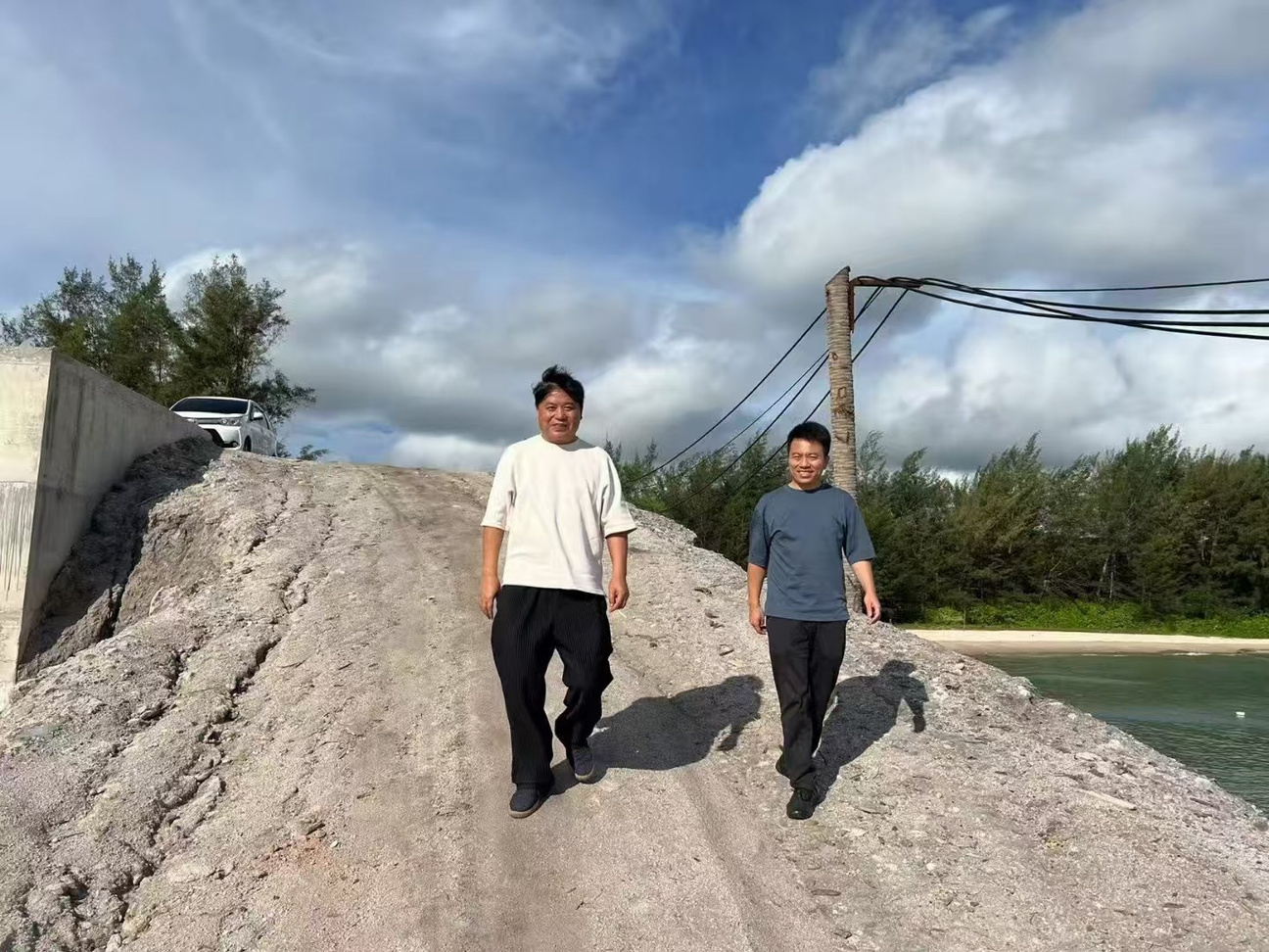 Team at Mining Site